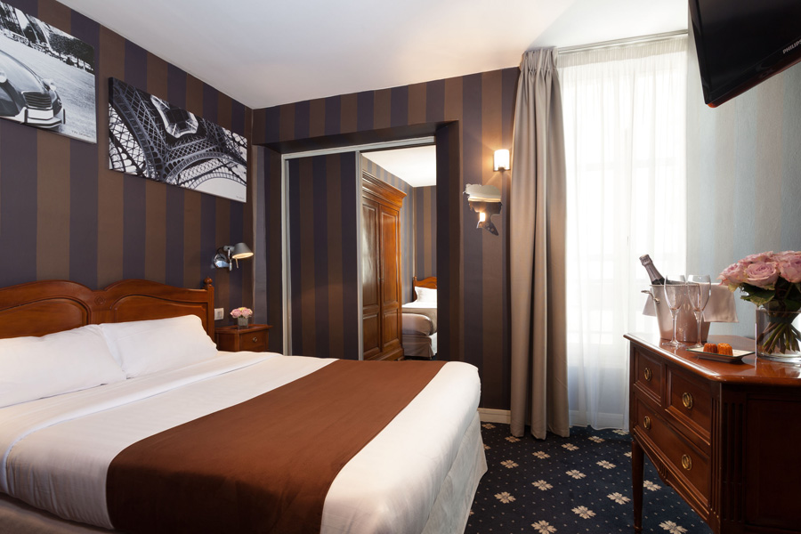 Chambre Triple (1 lit double - 1 lit simple)